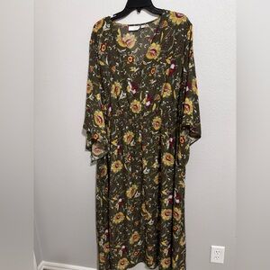 Belle Boho by Kim Gravel polyester maxi dress